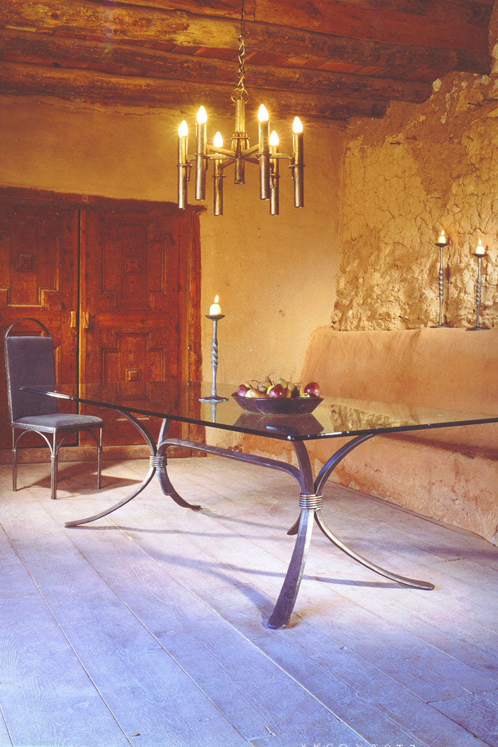 Wrought Iron Furniture collection by blacksmith, Christopher Thomson Ironworks.