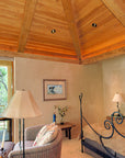 Example of how customers place Wave Wrought Iron Bed Frames in their home.