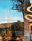 Reads: The Pecos River Canyon inspires my improvised flute music and my forged steel sculpture. christopherthomsonironworks.com