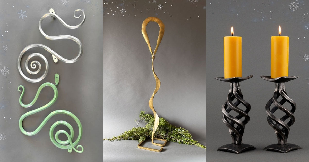 Hand forged Christmas gifts