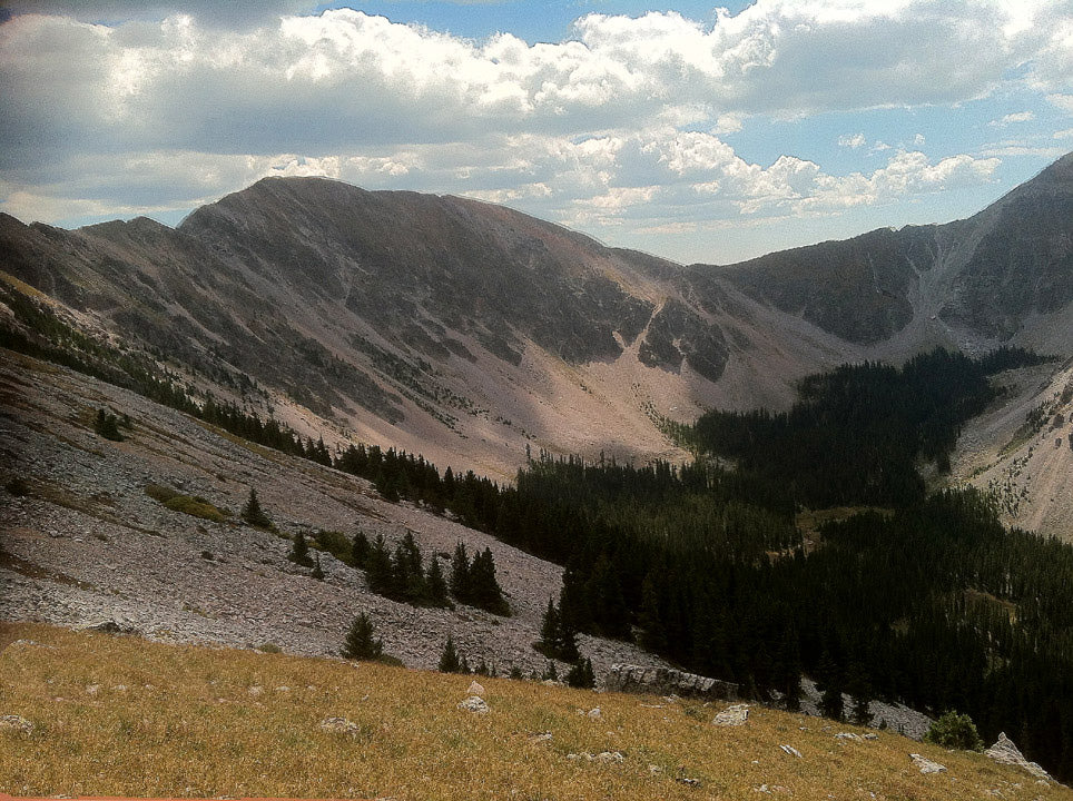 North Truchas Peak in the Pecos National Forest.