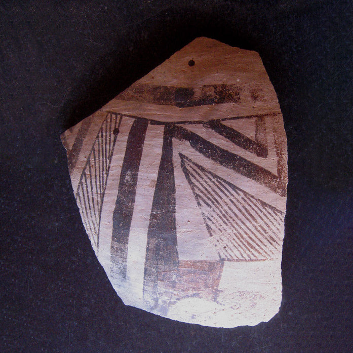 Native American pottery shard.