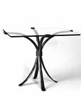 Rectangular Wrought Iron End Table.