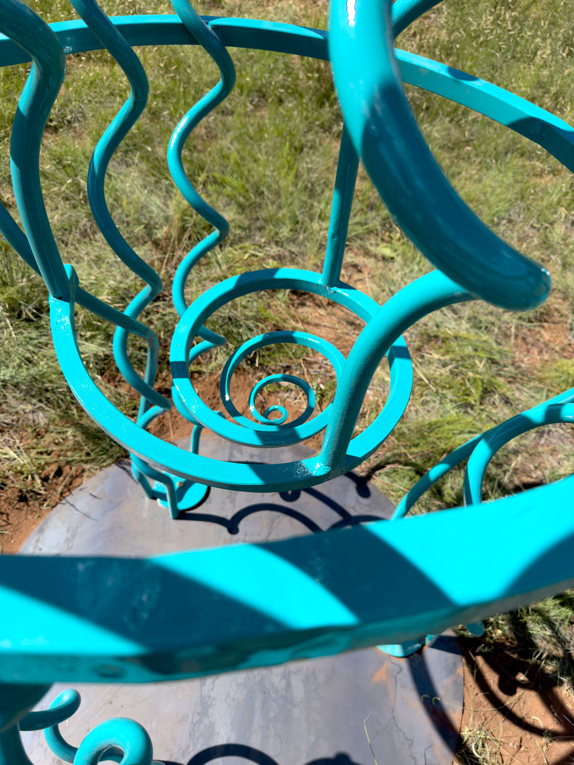 Spiral Spirals Series | Steel Garden Sculptures – Christopher