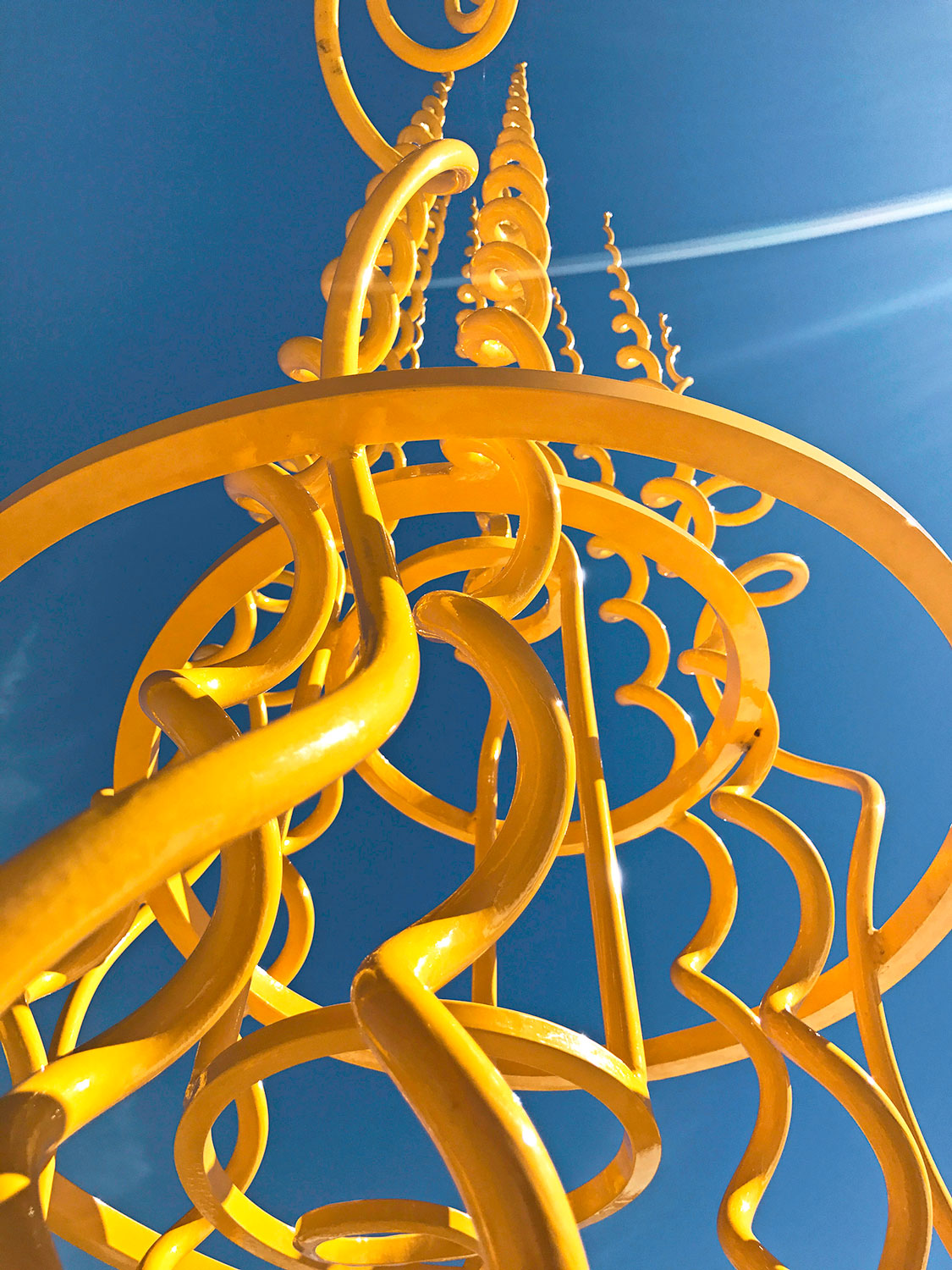 Spiral Spirals Series | Steel Garden Sculptures – Christopher