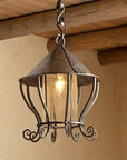 Grande Hanging Lantern by Christopher Thomson Ironworks